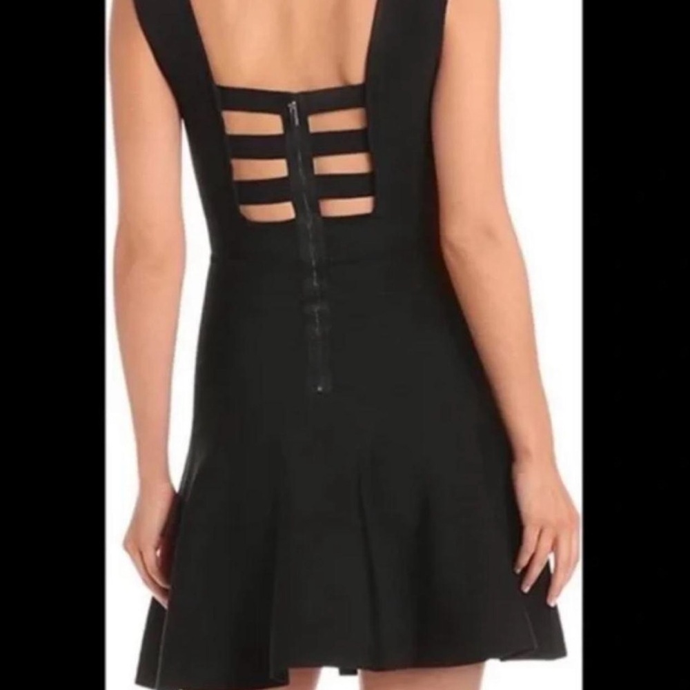 gorgeous black BCBG Maxazria dress